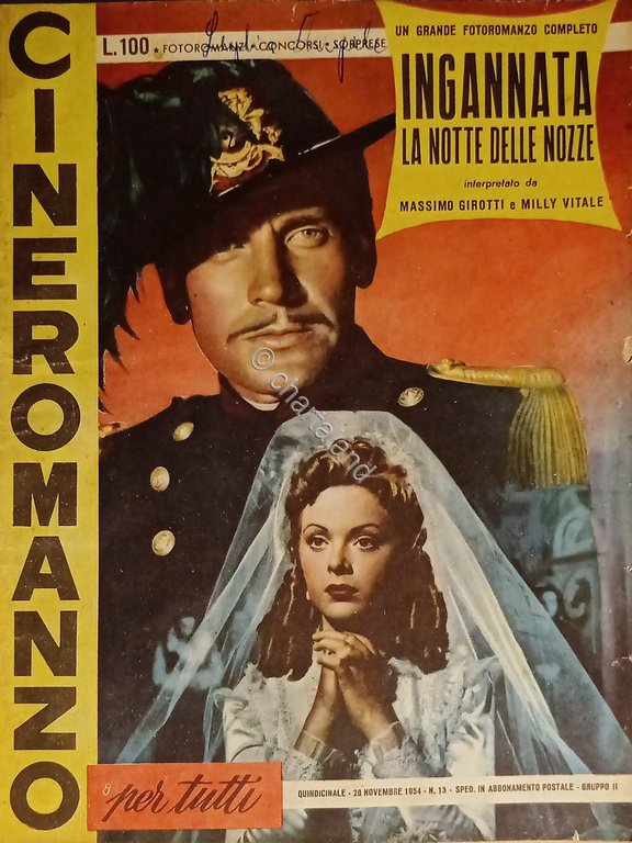 Cineromanzo per Tutti N. 13 - 1954 Ingannata la Notte …