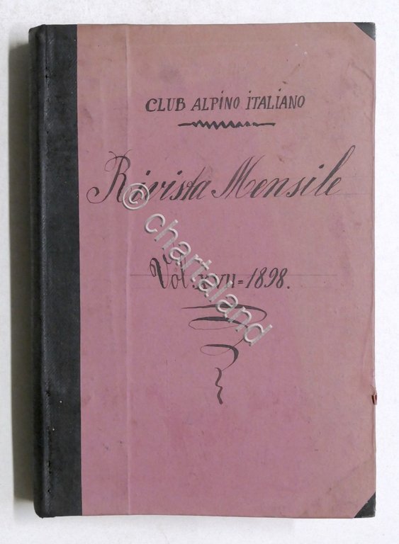 Club Alpino Italiano - C. Ratti - Rivista mensile Vol. …