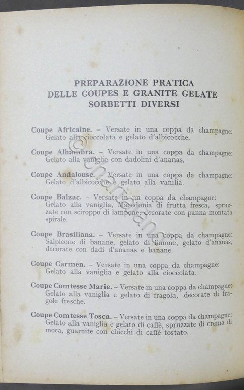 Cocktail - Elvezio Grassi - 1000 misture - ed. 1936