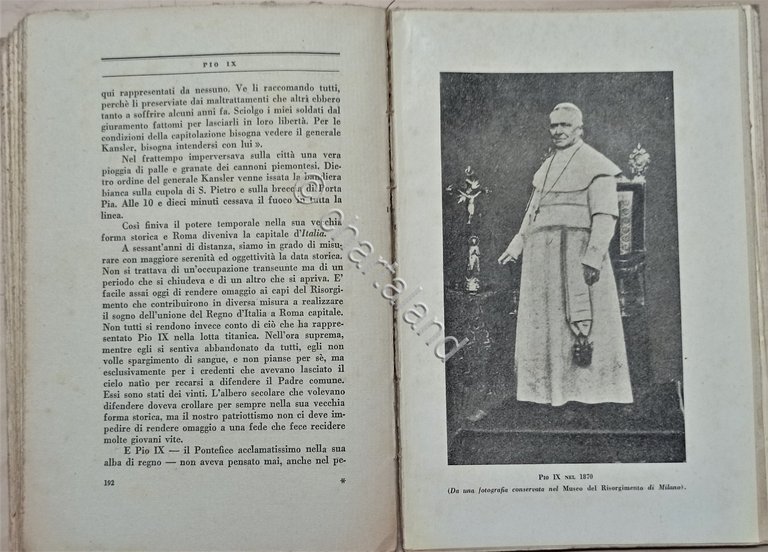 Collana storica Corbaccio - E. Vercesi - Pio IX - …