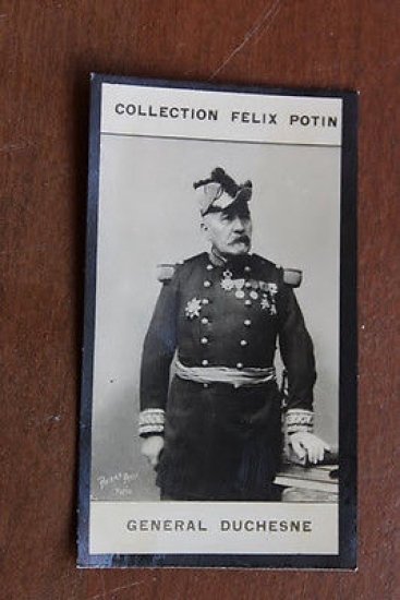 Collection Felix Potin 1908 - General Duchesne Francia
