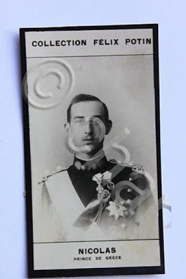 Collection Felix Potin 1908 - Nicolas Prince de Grece