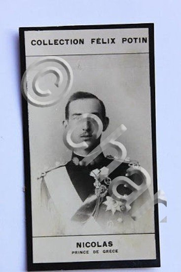 Collection Felix Potin 1908 - Nicolas Prince de Grece