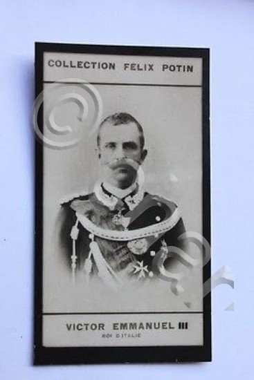 Collection Felix Potin 1908 - Victor Emmanuel III