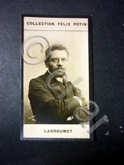 Collection Felix Potin Gustav Larroumet Letterato
