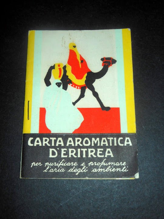 Collezionismo - Carta aromatica d' Eritrea