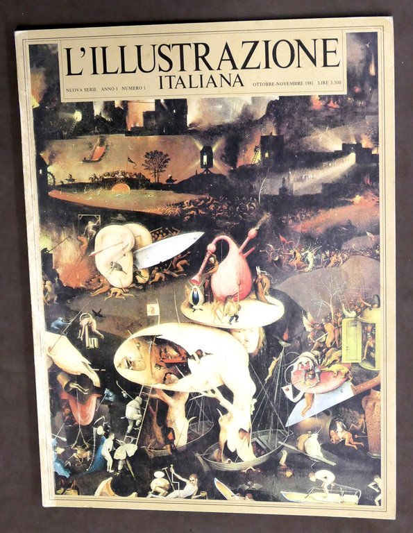 Rivista - L'Illustrazione Italiana - Anno I - N. 1 - Ottobre-Novembre 1981