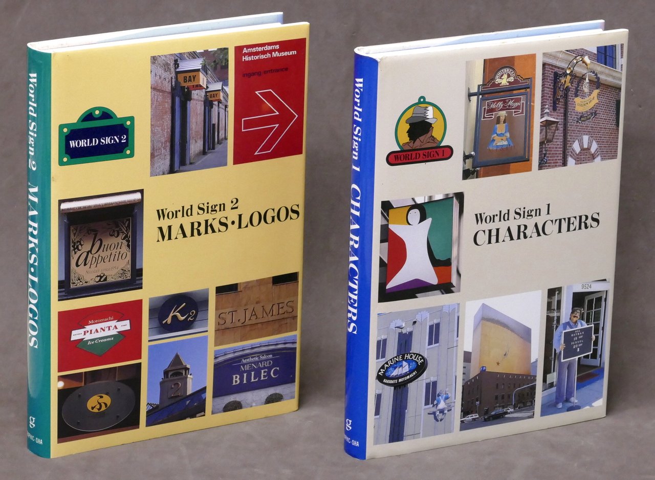 Collezionismo Insegne - World Sign 1 e 2 - Characters …