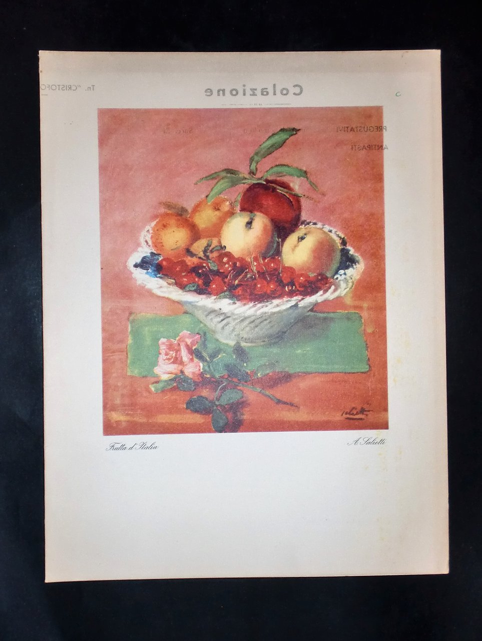 Collezionismo menù - Tn. Cristoforo Colombo - Colazione - 11 … | Immagine principale