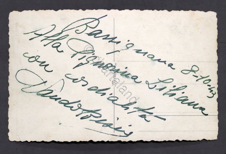 Collezionismo Musica - Autografo originale del musicista Nando Bisio - …