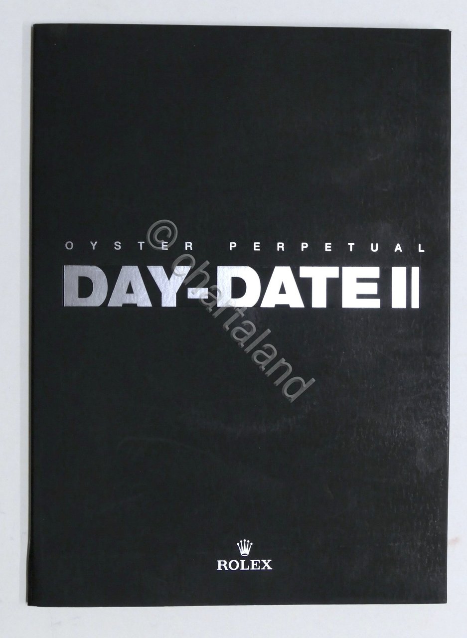 Collezionismo Orologeria - Brochure orologi Rolex Oyster Perpetual Day-Date II