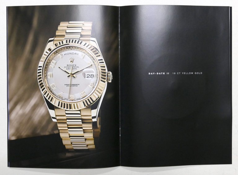 Collezionismo Orologeria - Brochure orologi Rolex Oyster Perpetual Day-Date II
