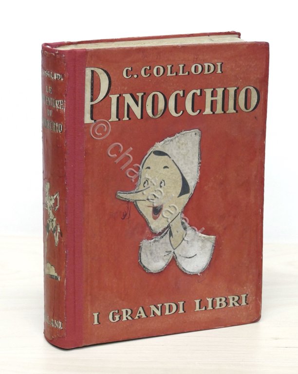 Collodi - Le avventure di Pinocchio - ed. 1940 Salani - Disegni di  F. Faorzi