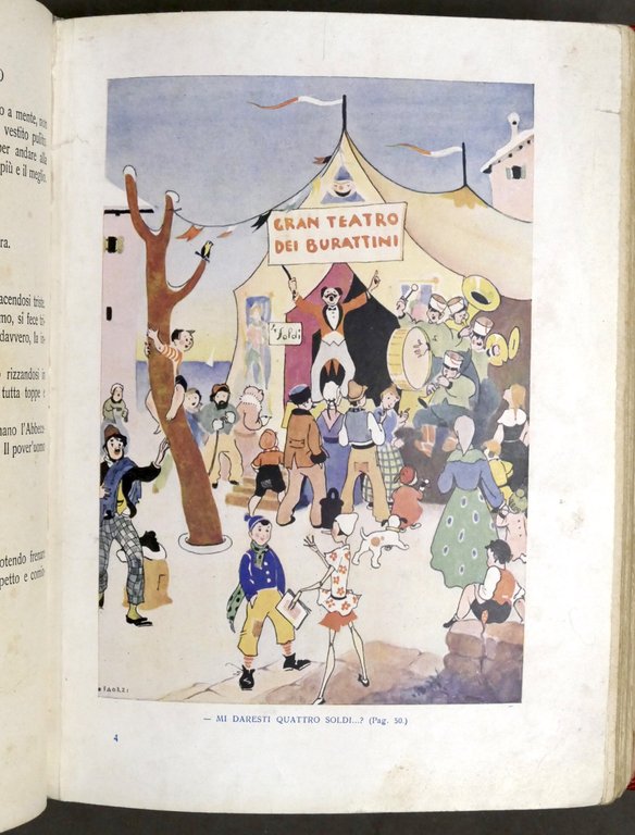 Collodi - Le avventure di Pinocchio - ed. 1940 Salani …