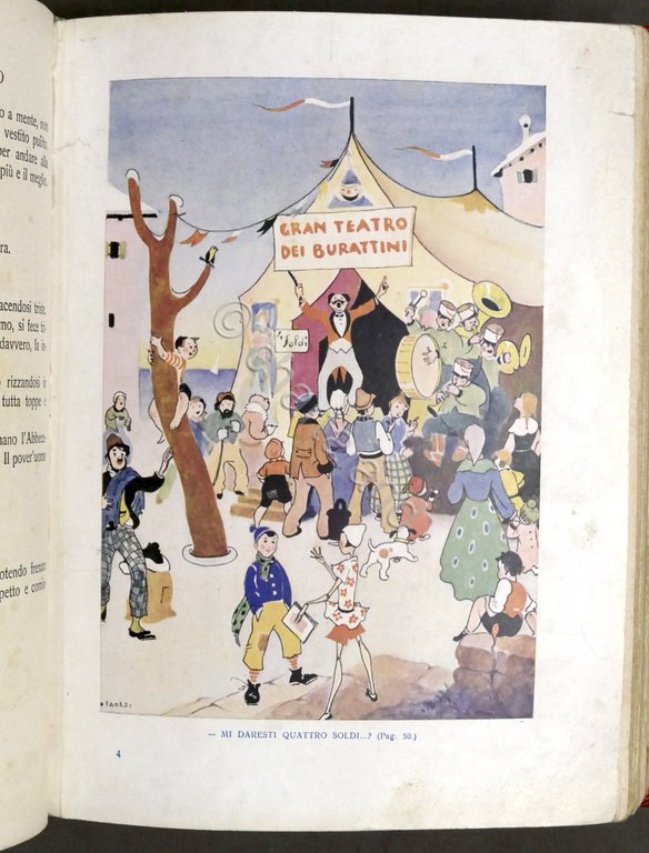 Collodi - Le avventure di Pinocchio - ed. 1940 Salani …