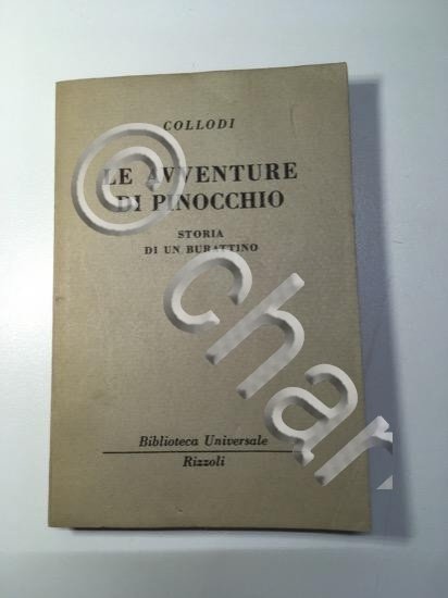 Collodi - Le Avventure di Pinocchio - Ed. 1950 BUR