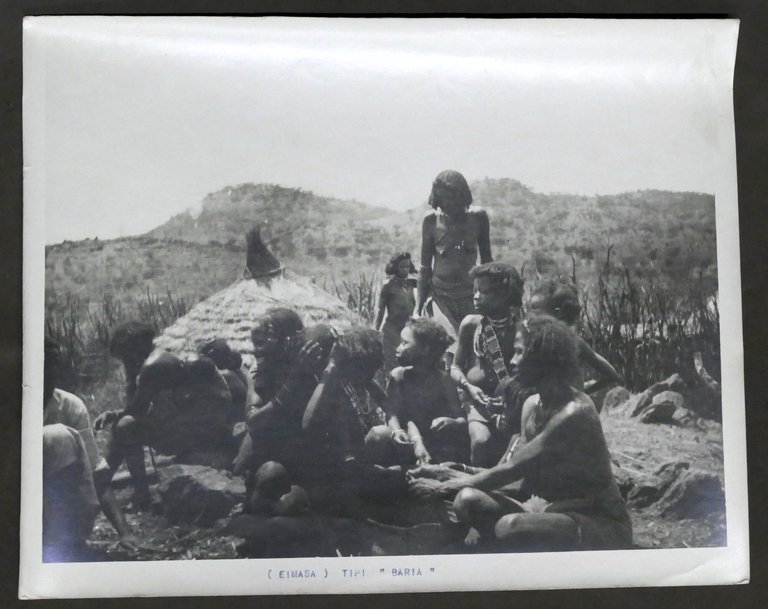 Colonialismo Eritrea - Fotografia popolazione Baria - Eimasa - anni '30