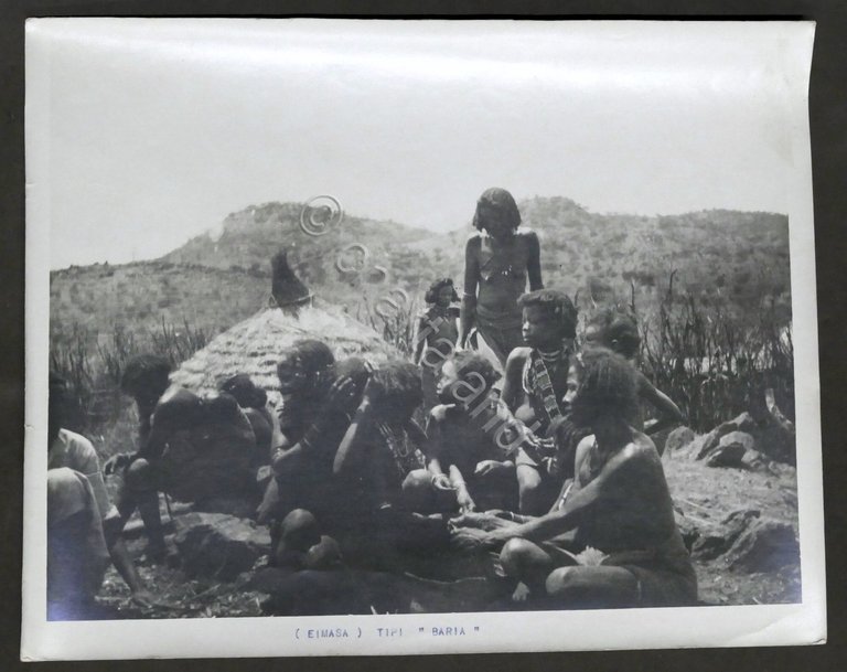 Colonialismo Eritrea - Fotografia popolazione Baria - Eimasa - anni …