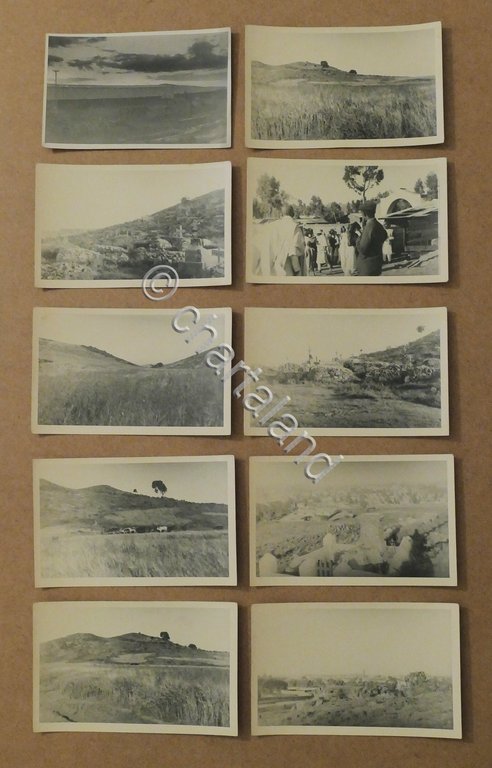 Colonialismo Etiopia - Lotto 10 fotocartoline - anni '30