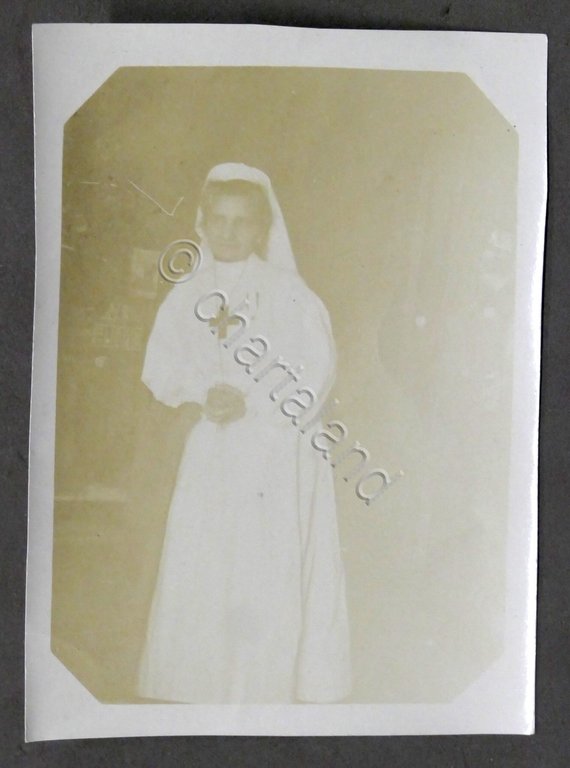 Comitato Internazionale Croce Rossa - Fotografia Crocerossina - 1900 ca.