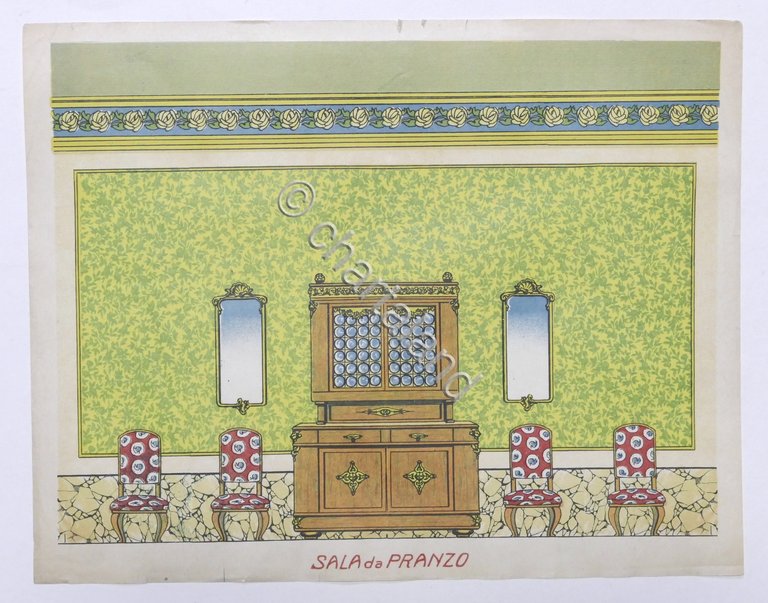 Costruzioni carta - Quinte Teatrino - Sala da pranzo - …