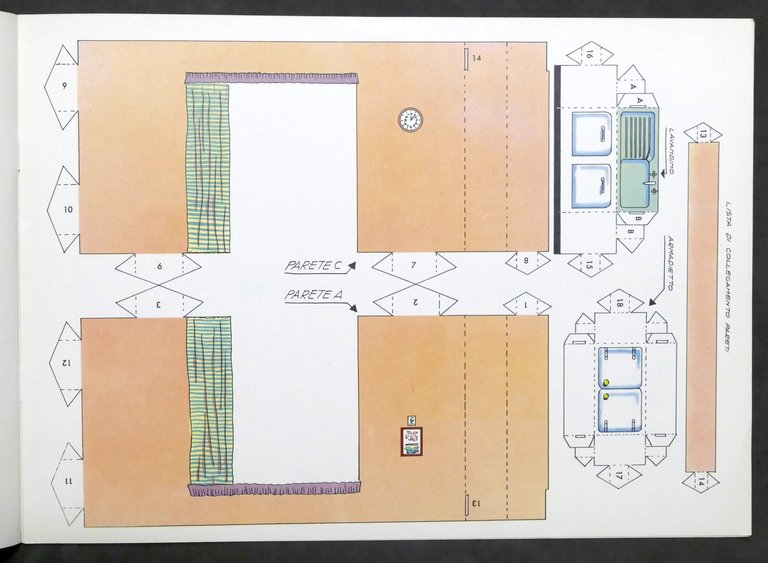 Costruzioni carta da ritagliare Albo N. 23 - La Cucina …