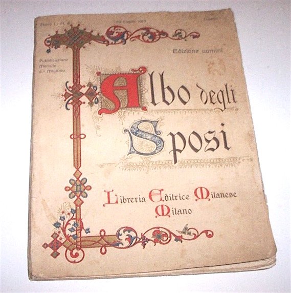 Costume società - Albo degli sposi - Edizione uomini - … | Immagine principale