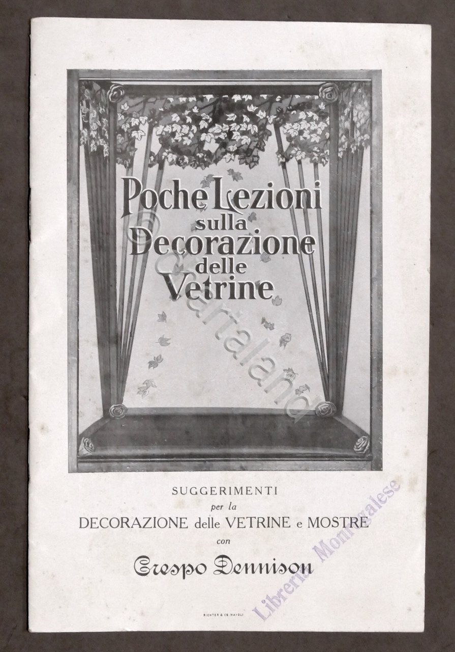 Crespo Dennison - Poche lezioni sulla Decorazione delle Vetrine - …