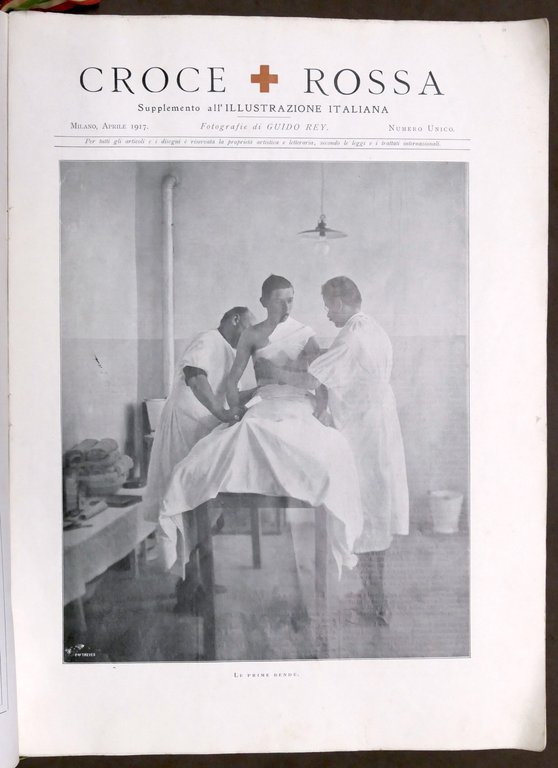 Croce Rossa - Supplemento all'Illustrazione Italiana - Numero Unico Aprile …