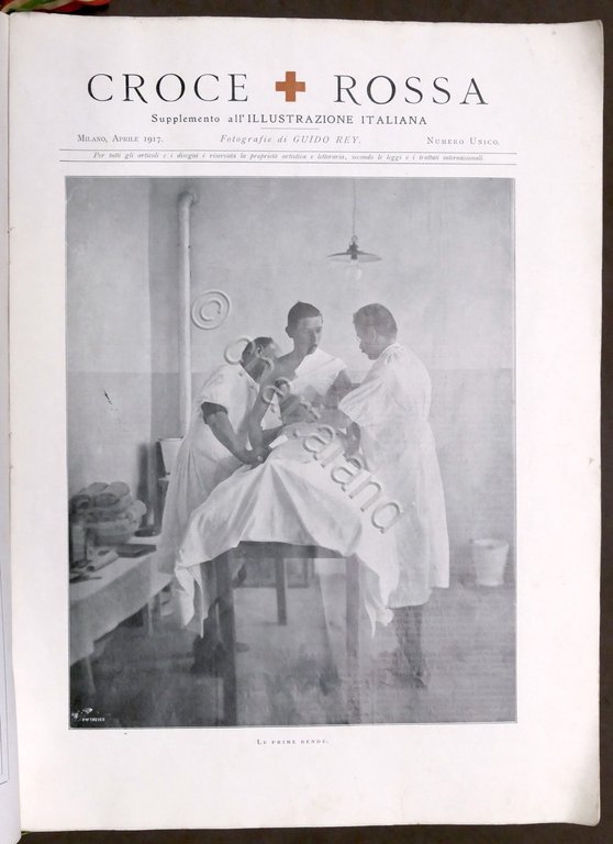Croce Rossa - Supplemento all'Illustrazione Italiana - Numero Unico Aprile …