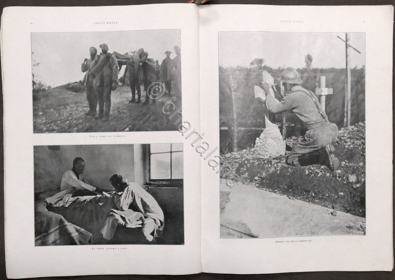 Croce Rossa - Supplemento all'Illustrazione Italiana - Numero Unico Aprile …