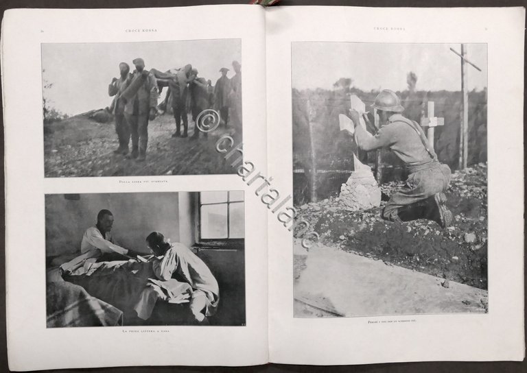 Croce Rossa - Supplemento all'Illustrazione Italiana - Numero Unico Aprile …