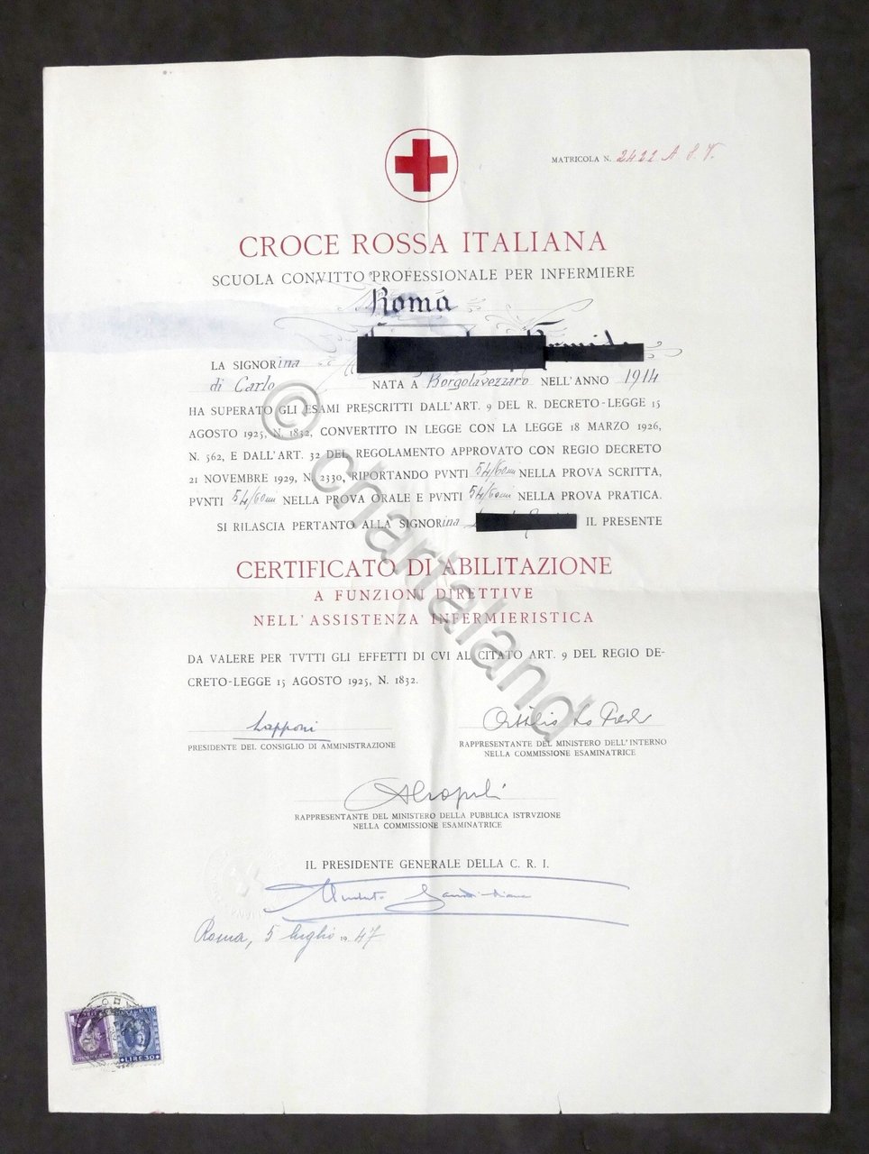Croce Rossa Italiana - Diploma di Abilitazione Assistenza Infermieristica - …