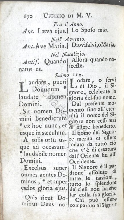 Croiset - Orazioni cristiane ovvero Uffizio di Maria Vergine - …