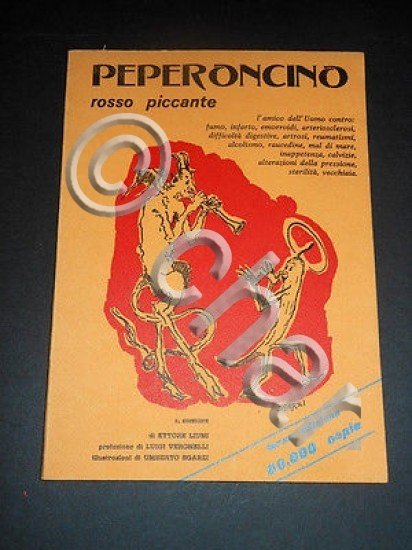 Cucina - Liuni- Peperoncino Rosso Piccante - ed. 1970 ca. …
