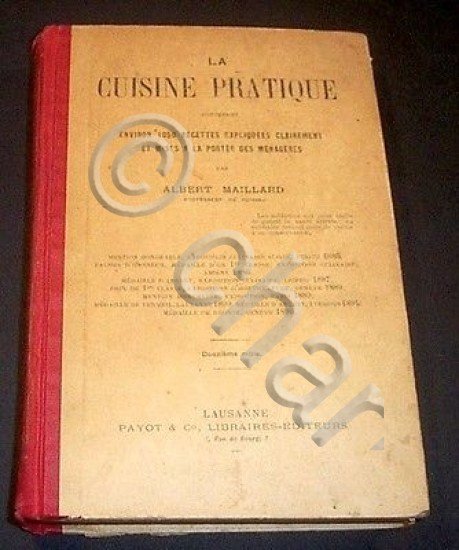 Cucina Ricettario - Maillard - La cuisine pratique - 1900 …
