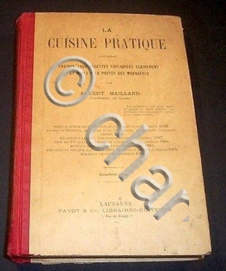 Cucina Ricettario - Maillard - La cuisine pratique - 1900 …
