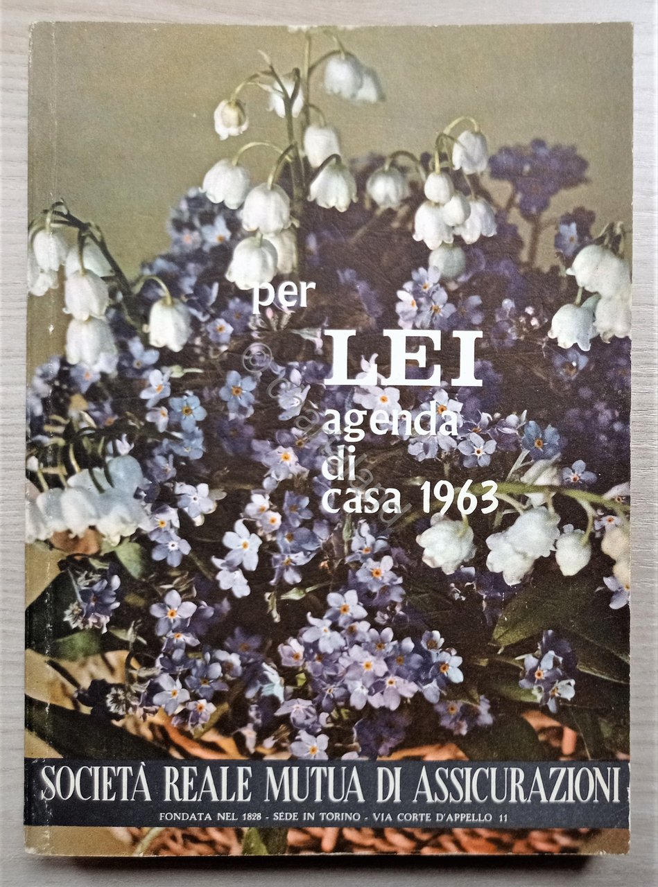 Cucina Ricettario - Per Lei Agenda di Casa - 1963