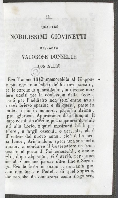 D. Bartoli - I giovani martiri giapponesi dell'uno e dell'altro …