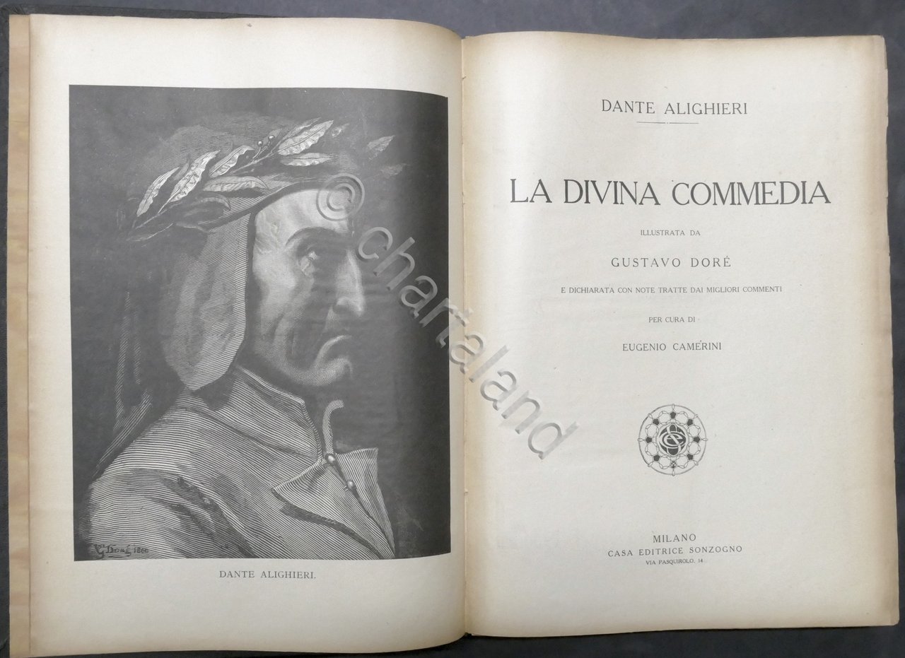 Dante Alighieri - La Divina Commedia illustrata da Gustavo Dorè … | Immagine principale