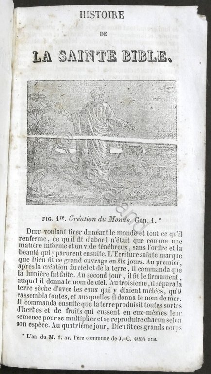 De Royaumont - Histoire de la Sainte Bible - 1840