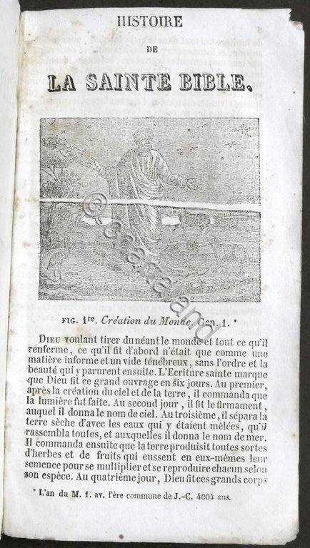 De Royaumont - Histoire de la Sainte Bible - 1840