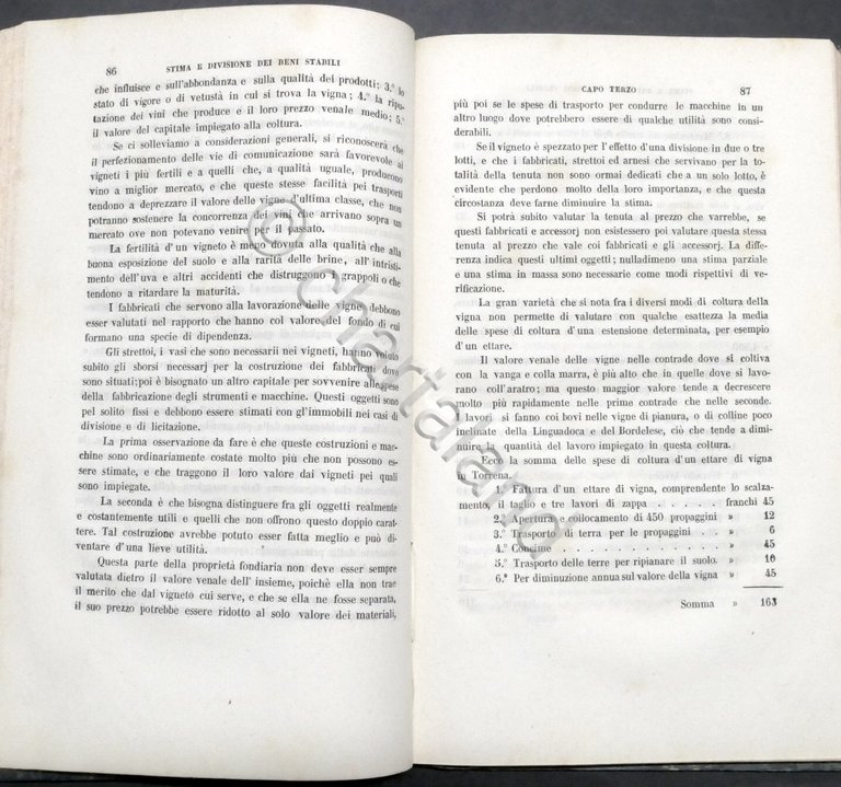 Della stima e della divisione dei beni stabili - Trattato …