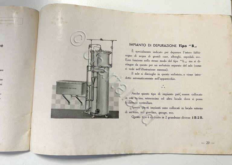 Depuratore d'acqua Zerolit - Istruzioni uso e descrizione impianto ed. …