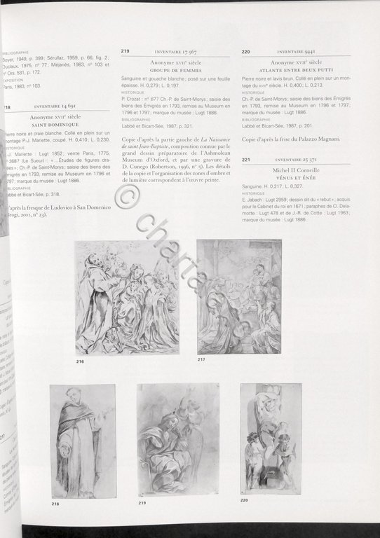 Dessins italiens du Musèe du Luvre: Ludovico, Agostino, Annibale Carracci …