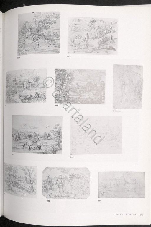 Dessins italiens du Musèe du Luvre: Ludovico, Agostino, Annibale Carracci …