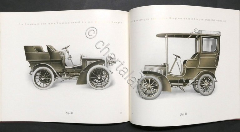 Die Benzwagen vom Ersten Benzinautomobil zum Weltrekordwagen - ed. 1913 …