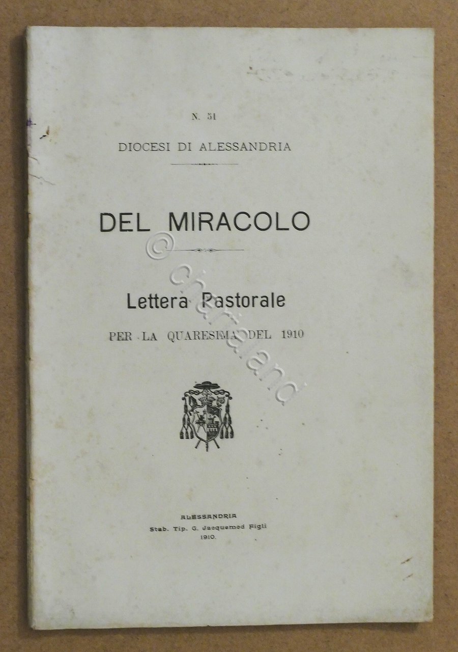Diocesi di Alessandria - Del Miracolo - Lettera Pastorale per …
