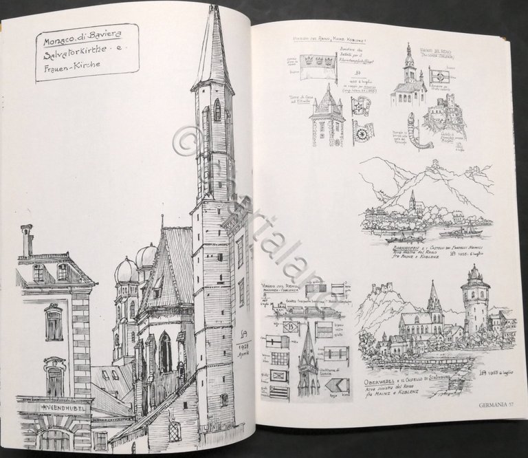 Disegni di viaggio di Luigi Angelini: estero e Trentino Alto …