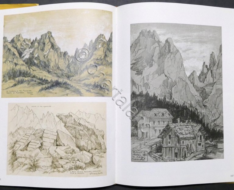 Disegni di viaggio di Luigi Angelini: estero e Trentino Alto …